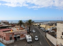 Blick auf eine der "Dreckecken": Am Beginn der Calle Mequinez bietet sich leicht erhöht dieser Ausblick Richtung Meer...