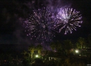 Zusätzlich gibt's ein Feuerwerk.