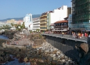 Etwas weiter die Promenade entlang, bietet sich eins der klassischen Fotomotive in Puerto de la Cruz: Wir schauen die Promenade San Telmo entlang zu den Meeresschwimmbädern.