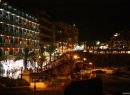 Nächtlicher Blick auf die Promenade San Telmo - hier noch vor der Sanierung.