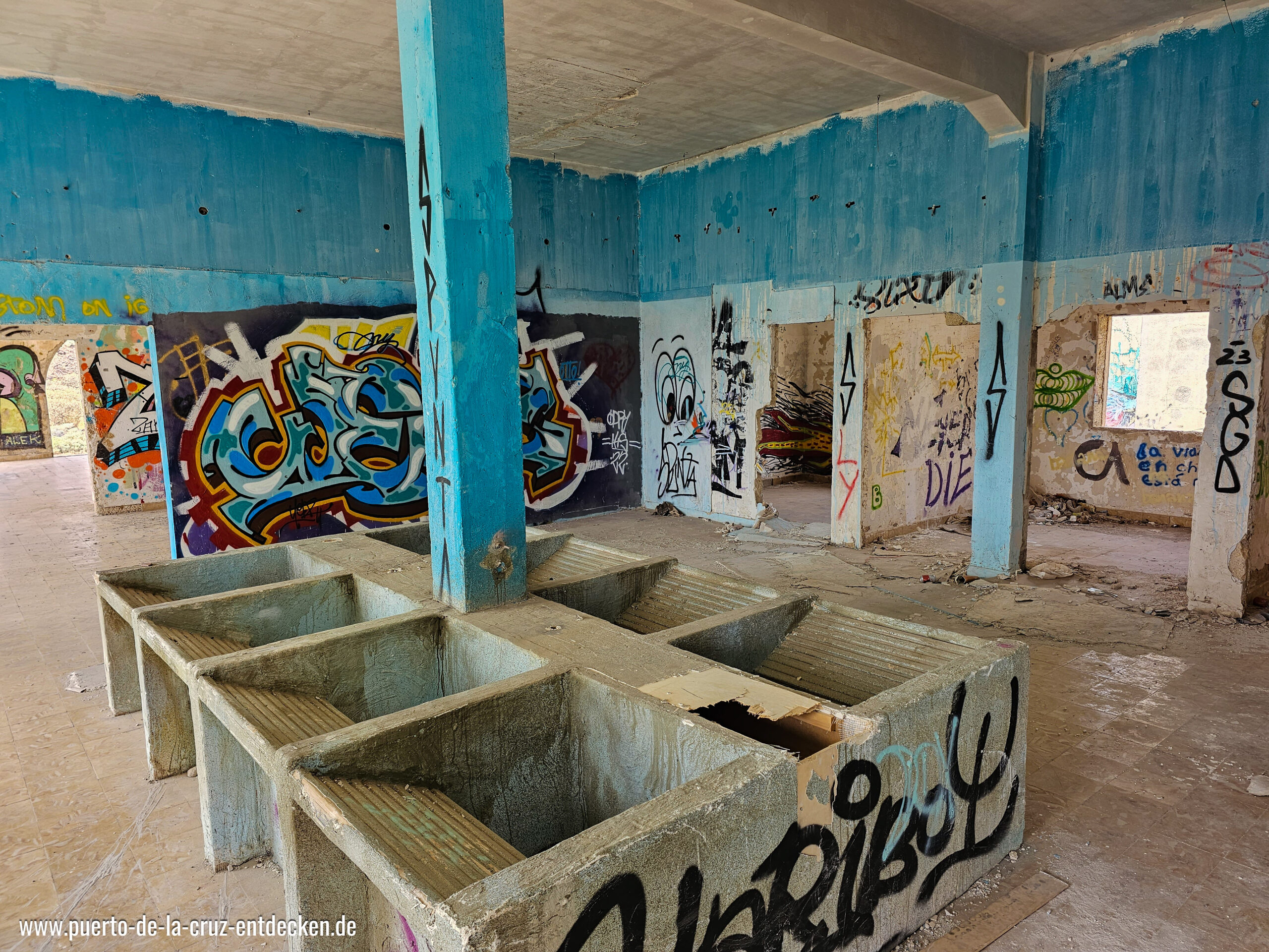 Dies hier dürfte eine Waschküche gewesen sein.