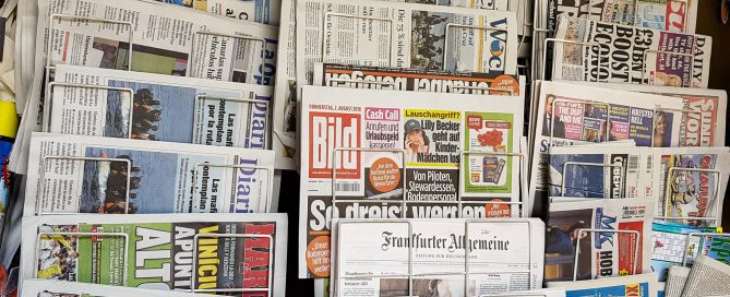 Zeitungs-Stand in Puerto de la Cruz