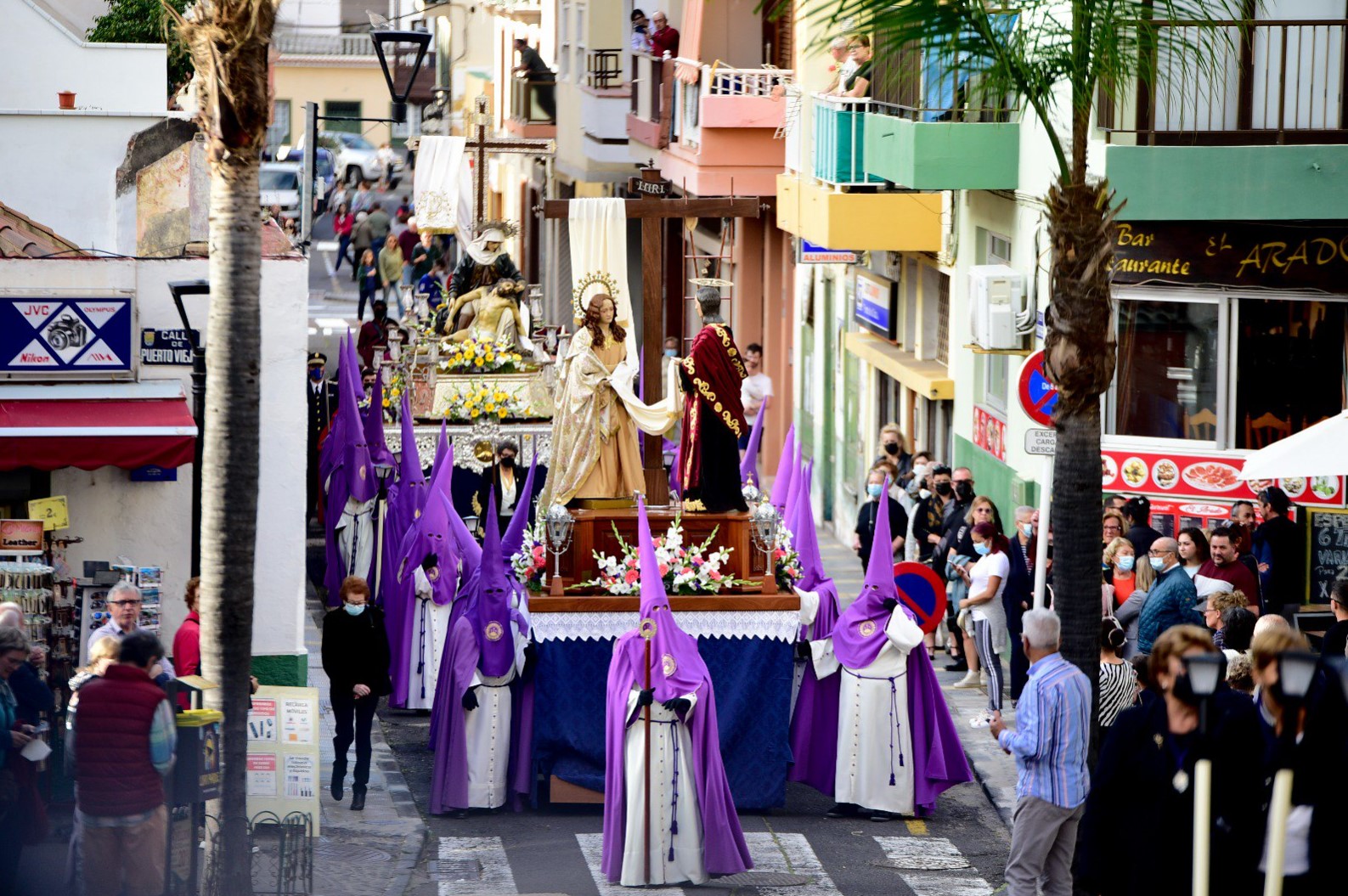 Während der Karwoche finden zahlreiche Prozessionen statt. Foto: Ayuntamiento de Puerto de la Cruz
